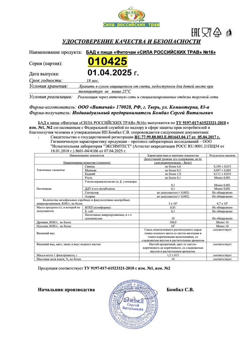 Паспорт №042025